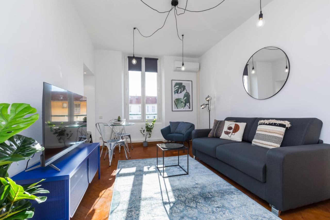 7 Medecin - Place Massena - Central 2P - Lumineux - Climatise Nice Luaran gambar
